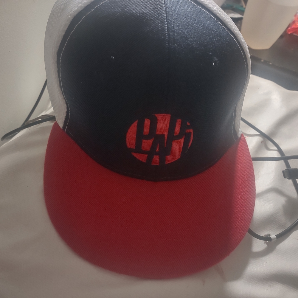 Halo White Mesh Cap Papi Red And Blue Possible David Ortiz Hat Red Sox One Size